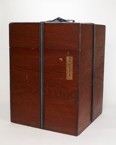 Neue äußere Box für Teeblatt-Aufbewahrungskrug, spätes 19. - frühes 20. Jahrhundert von Japanese School