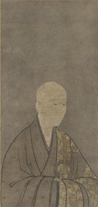 Porträt von Muso Kokushi (1275-1351), Muromachi-Periode