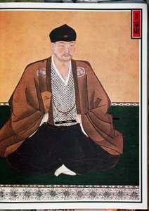 Porträt von Tokugawa Ieyasu (1542-1616), Gründer der gleichnamigen Dynastie als Shogun, Japan