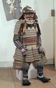 Rüstung eines Samurai-Kriegers von Japanese School