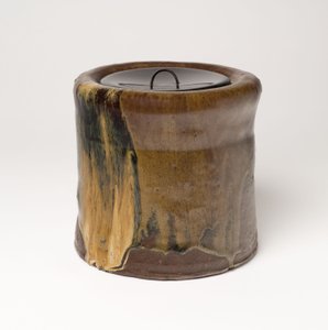 Satsuma-Ware Wasserkrug (Mizusashi) von Japanese School