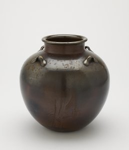 Teeblatt-Aufbewahrungskrug, Imbe, Okayama-Präfektur, Edo-Periode, 18.-19. Jahrhundert von Japanese School