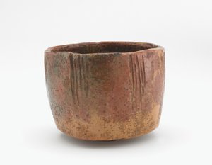 Teeschale, Kopie von Kaga Koetsu, genannt Chigusa, Kyoto, Edo-Zeit von Japanese School