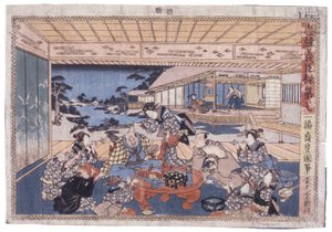Ohne Titel (Akt VII von Chunyu Gishin Roku) von Japanese School