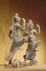 Zao Gongen, Heian-Periode (794-1185) (vergoldete Bronze)