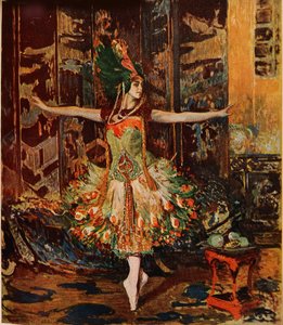 Tamara Karsavina. Titelbild der Jugendzeitschrift, 1914