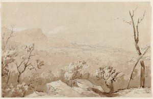 Ein Blick vom Bald Mountain, Orange County, N.Y. von Jasper F. Cropsey