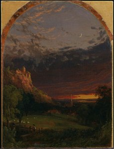 Abend von Jasper Francis Cropsey