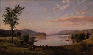 Greenwood Lake, New Jersey, 1866 von Jasper Francis Cropsey
