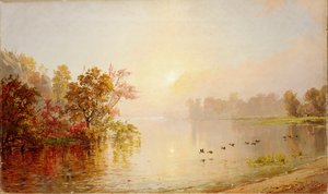 Nebliger Nachmittag - Herbst, 1873