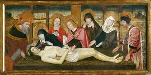 Die Beweinung Christi von Jaume Huguet