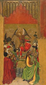 Heiliger Michael besiegt den Antichrist von Jaume Huguet