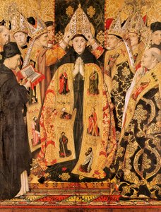Die Weihe des Heiligen Augustinus von Hippo (Detail)