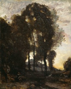 Erinnerung an Italien von Jean-Baptiste-Camille Corot