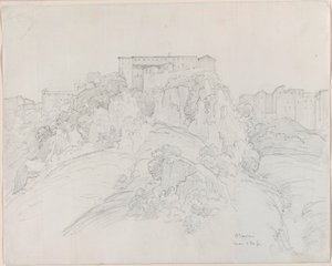 Ansicht von Narni von Jean-Baptiste-Camille Corot