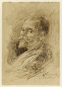 Porträt des Generals de Montfort (S. 6 des Albums) von Jean-Baptiste Carpeaux
