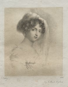 Mme. Horace Vernet von Jean-Baptiste Isabey