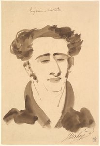 Porträt von Benjamin Mocatta (1802–1865) von Jean-Baptiste Isabey