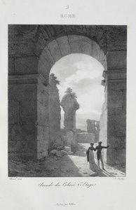 Reise nach Italien im Jahr 1822 von Jean-Baptiste Isabey