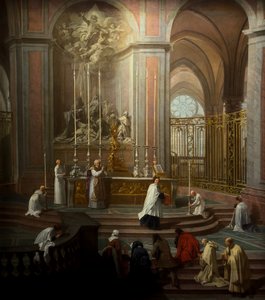 Die Messe von Kanonikus Antoine de La Porte um 1710