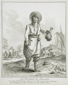 Die Limonadenverkäuferin von Jean-Baptiste Le Prince