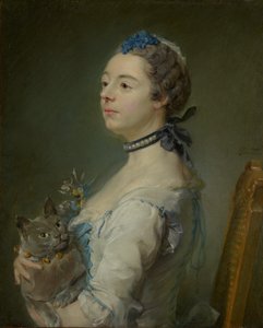 Magdaleine Pinceloup de la Grange, geborene de Parseval von Jean Baptiste Perronneau