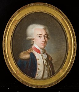 Porträt des Marquis de La Fayette von Jean Baptiste Weyler