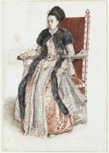 Ekaterina Mavrocordato, geb. Catherine Rosetti, Prinzessin von Moldawien, Ehegattin des Constantin Mavrocordato von Jean-Étienne Liotard