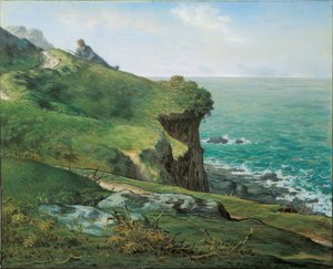 Klippen von Gréville von Jean-Francois Millet