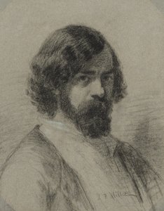 Porträt von Narcisse Virgile Diaz de la Peña
