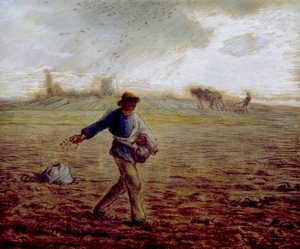 Der Sämann von Jean-Francois Millet