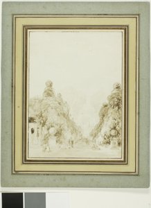 Blick auf den Park in Saint-Cloud von Jean-Honore Fragonard