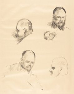 Ambroise Vollard, vier Skizzen