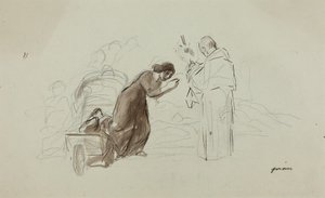 Segen in Lourdes von Jean-Louis Forain