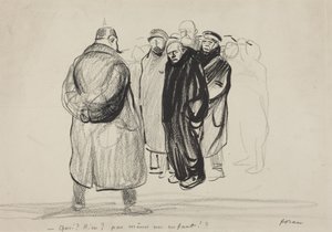 Bredouilles, die Besatzung eines Zeppelins von Jean-Louis Forain