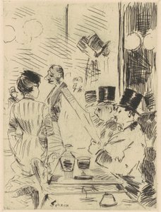 Das Café von Jean-Louis Forain