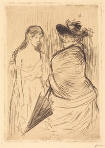 Der Handel mit weißen Sklaven von Jean-Louis Forain