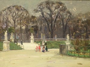 Im Jardin du Luxembourg von Jean Louis Lefort