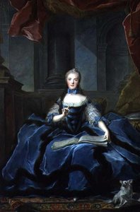 Porträt von Marie Adelaide (1759-1802), Tochter von Ludwig XV. von Jean Marc Nattier