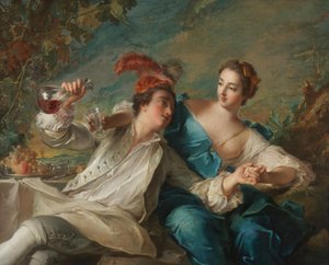 Die Liebenden von Jean-Marc Nattier