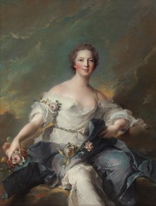 Die Marquise de Baglion als Flora von Jean-Marc Nattier