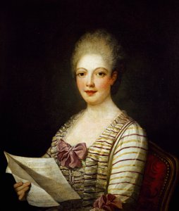 Porträt von Lucrezia Aguiari genannt La Bastardella, italienische Sopranistin, Gemälde von Jean Marc Nattier