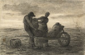 Die Kartoffelernte von Jean Francois Millet