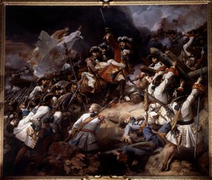 Die Schlacht von Denain am 24. Juli 1712
