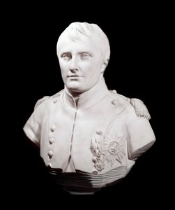 Büste von Kaiser Napoleon I. Skulptur von Jean Antoine Houdon, 1808