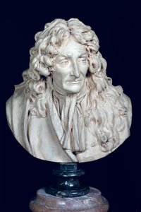 Büste von Jean de La Fontaine (1621-95) 1692