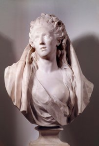 Büste von Sophie Arnould, Sängerin, dargestellt in der Rolle der Iphigenie