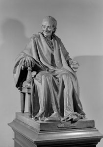 Sitzende Skulptur von Voltaire (1694-1778)