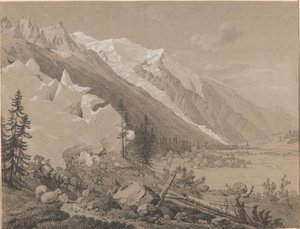 Blick auf den Mont Blanc