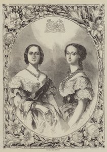 Victoria und Eugenie von Jean Antoine Valentin Foulquier